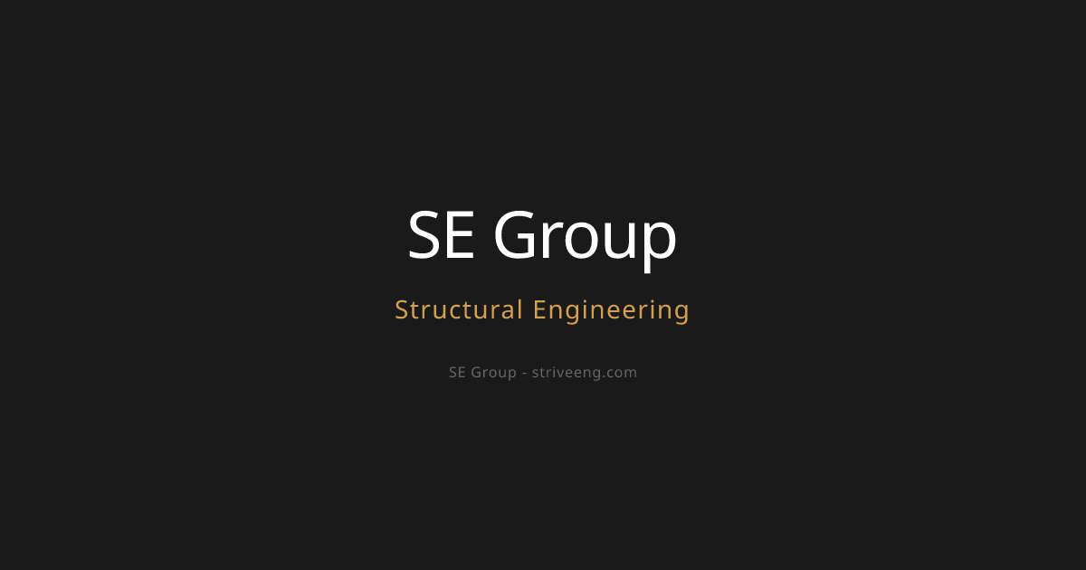 SE Group - Structural Engineering Firm in Atlanta, Los Angeles & Phoenix